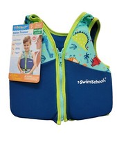 Swim School Youth Swim Training Vest Dinosaurs - Small-Medium - Brand New
