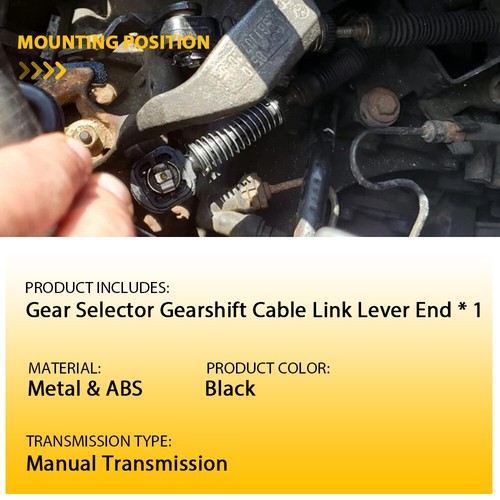 Fits Audi Seat Skoda VW Volkswagen Gear Selector Gearshift Cable Link Lever End - Picture 2 of 10