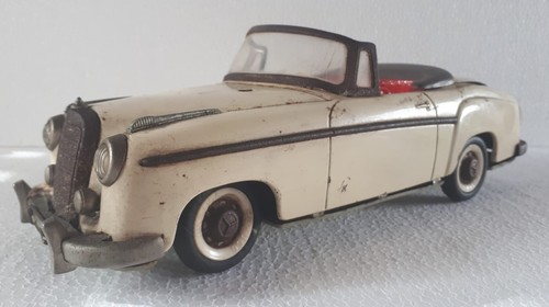 Vintage Schuco Elektro Hydro-Car 5720 Beige Made in Western Germany