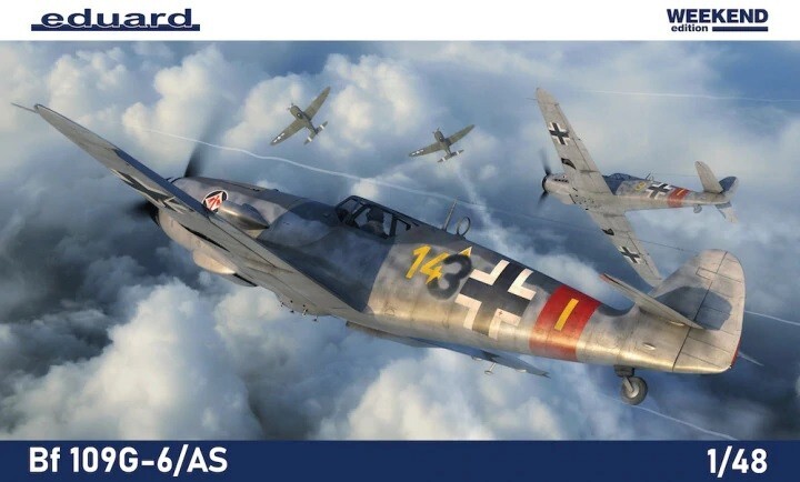 Eduard 84169 1:48th scale Bf 109G-6/AS Weekend Edition