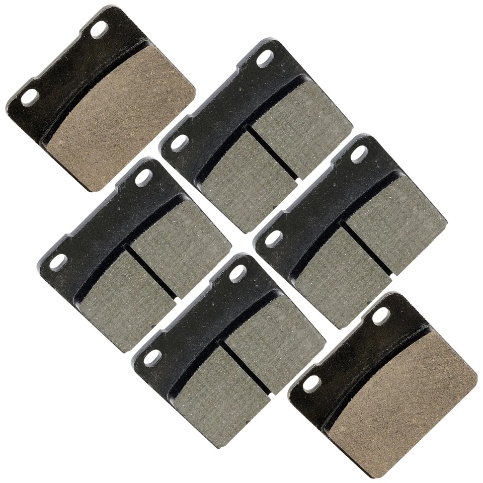 Pastillas de freno delanteras y traseras para Suzuki GV1400G Cavalcade 1400 1986 1987 1988 1989 Foto 4 de 4