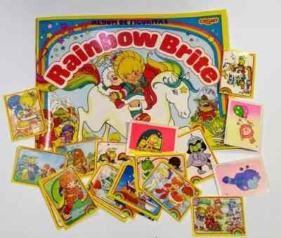 Album Rainbow Brite – Cromy Uruguay, Vignettes Vierge (1993)