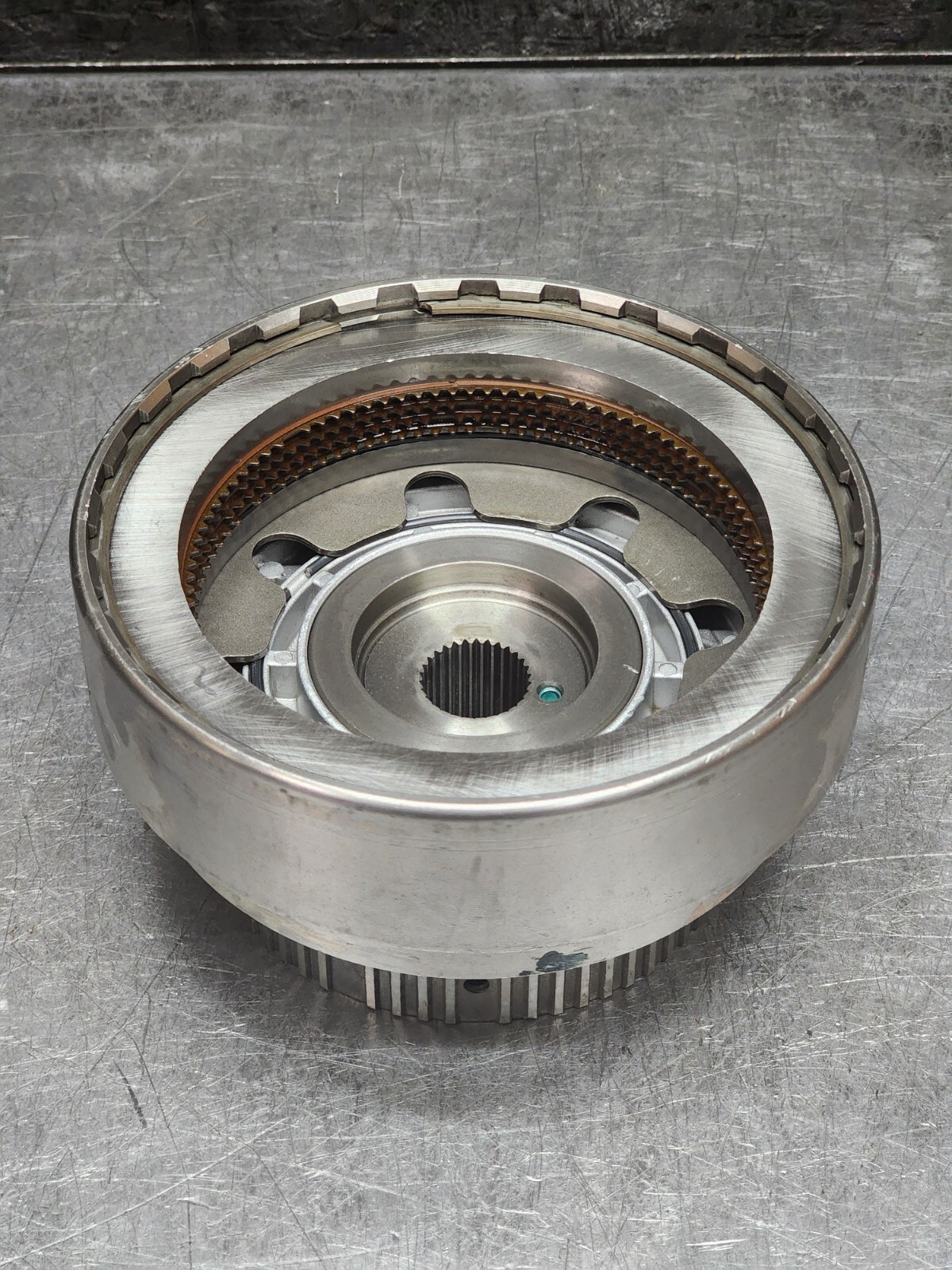 4R100 E40D TRANSMISSION FORWARD CLUTCH DRUM ASSEMBLY 4 CLUTCH 1998-UP ...