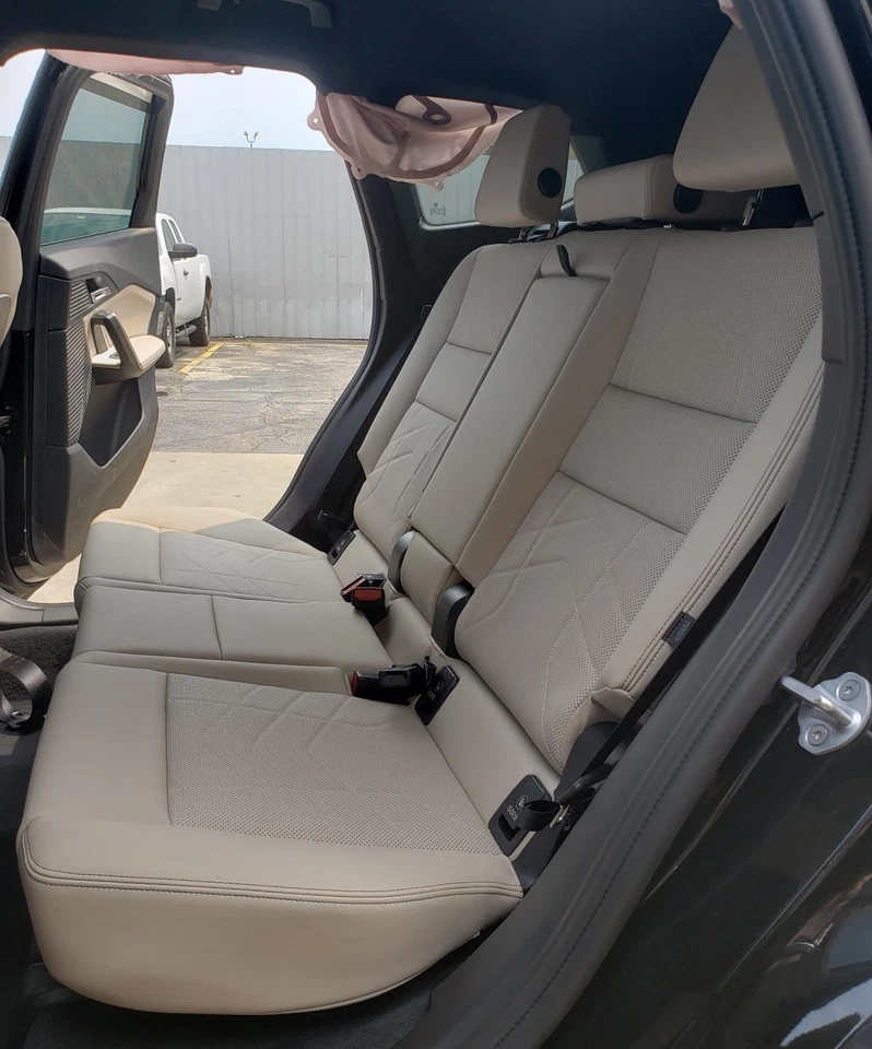 Asiento de banco trasero de cuero para BMW X1 23 24 25; Oyster KUCX Foto 3 de 4