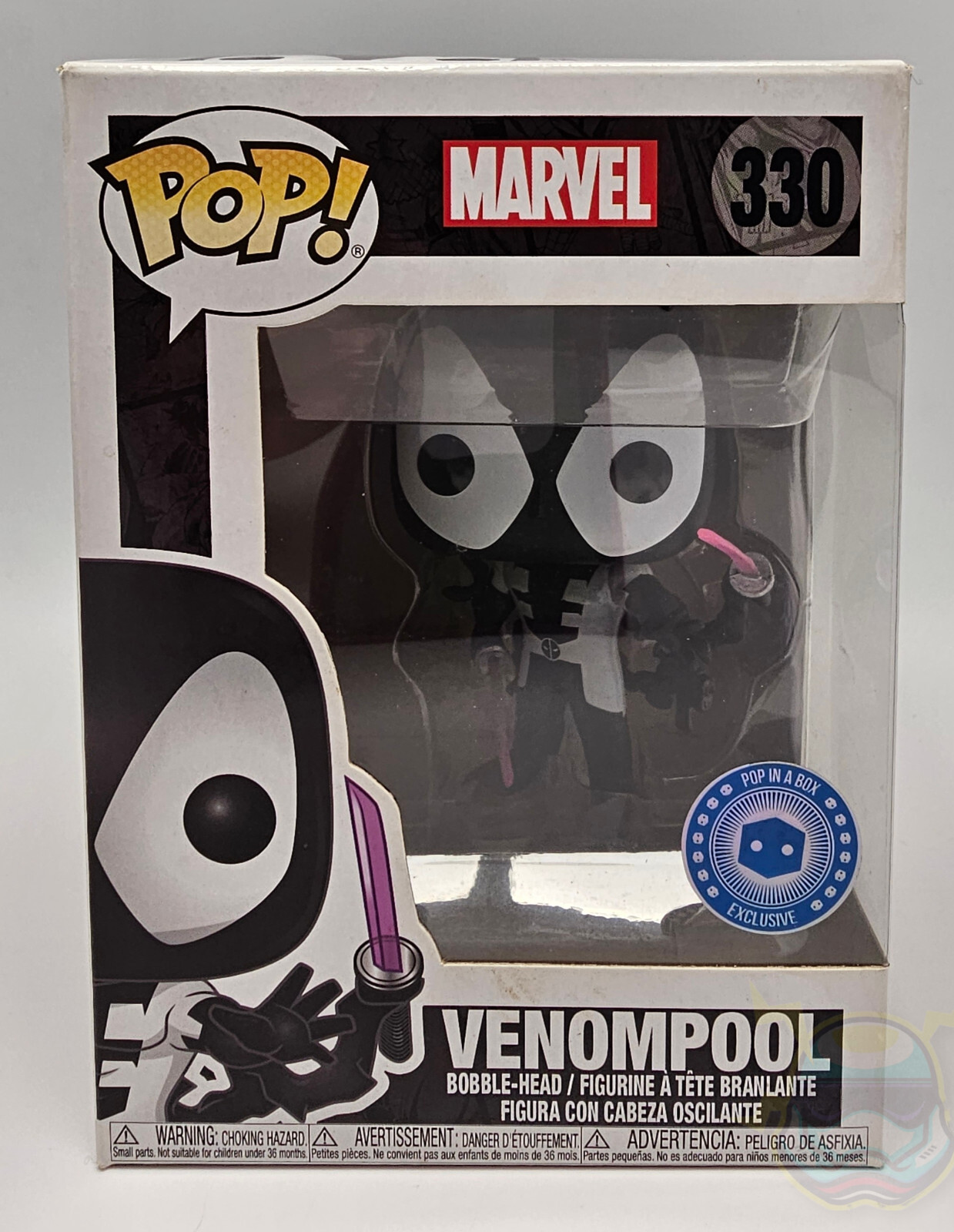 En Oferta Funko Pop Marvel Venompool #330 Bobble Head Figura Protector Exclusivo Nuevo