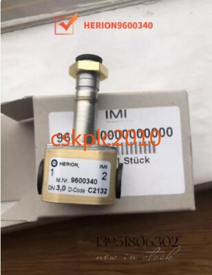 1PCS NEW 9600340 IMI HERION Direct Acting Pilot Electromagnetic Valve Body G1/4