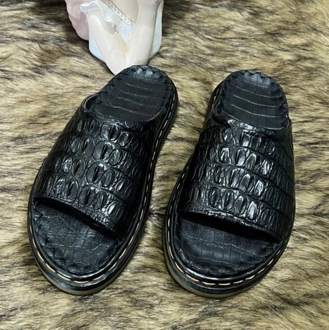 Alligator flip flops sale