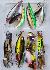 Assorted Rapala, Jointed, Mepp's Spinners & Lil Cleo Spoons: Bass, Walleye, Pike