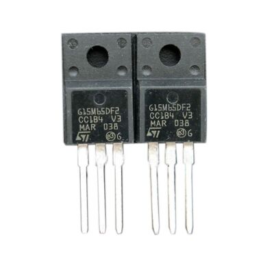 set of 10 TO-220 G15M65DF2   STGF15M65DF2  high quality #A6-22