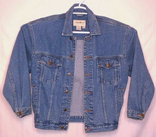 Eddie Bauer mens XS Denim Jean Jacket 