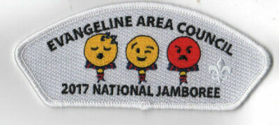 2017 National Scout Jamboree Evangeline JSP Emojis Sleeping White [NJ318]