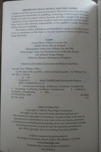 Up The Lake With A Paddle Volume 1-3 by William Van Der Ven, TPB/VGC - Picture 9 of 11