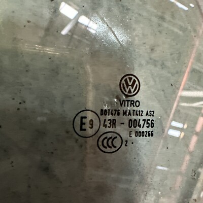 2013-2019 VW Beetle Convertible Quarter Glass LH Driver Side