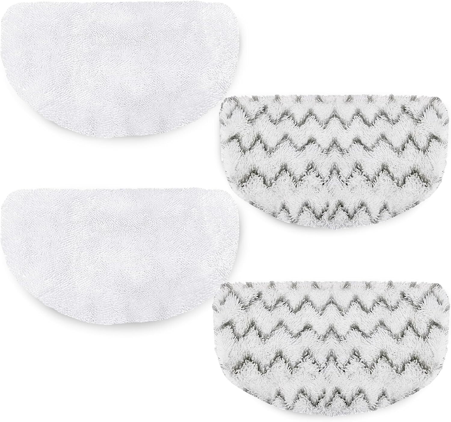 "4 pack steam mop replacement pads fits Bissell Powerfresh 1