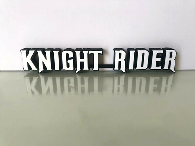 Knight Rider Team 2000 2010 Special The Game 2 Logo Display Text Ständer KITT DH