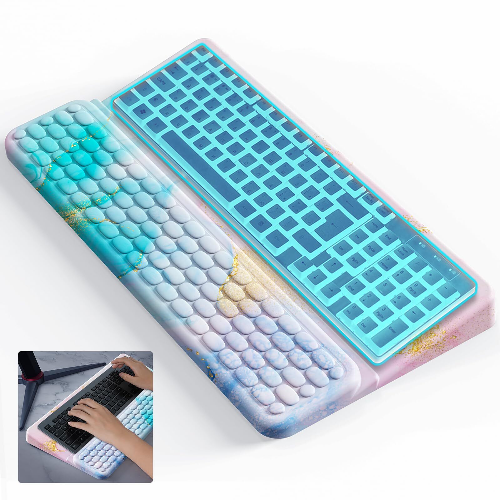 Keyboard Stand for Desktop Computer Keyboard Stand Ergonomic Keyboard Holder ...