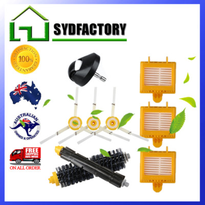 3 Filters Brushes 3-armed&wheel kits iRobot Roomba Vacuum Cleaner Parts 700 760