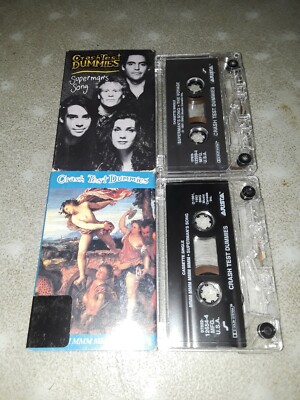 Crash Test Dummies CS Superman's Song MMM MMM MMM MMMM Cassette Tape Lot