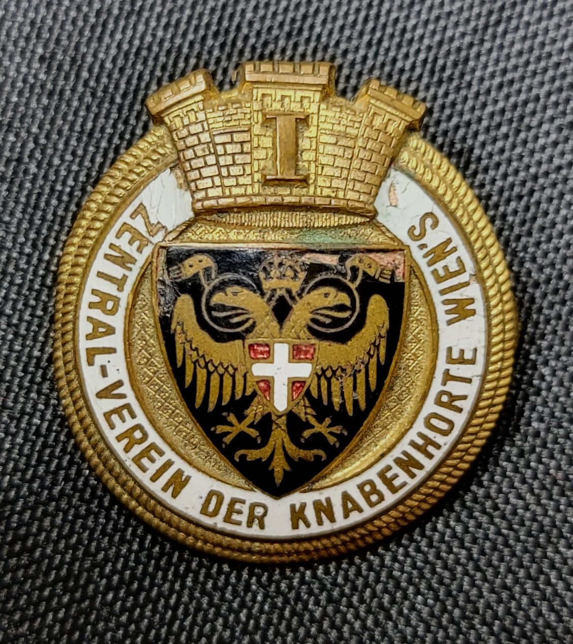 WWI Austrian Austro-Hungarian Military Badge