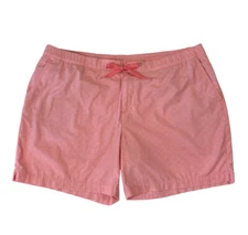 Chubbies Swimsuit Pink Shell Print XXL 2XL Lined Swim Trunks Swim Shorts 6" Inm