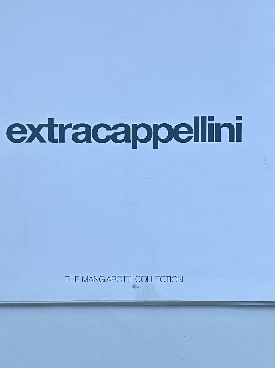 ANGELO MANGIAROTTI EXTRA CAPPELLINI Design Catalog/Book Furniture