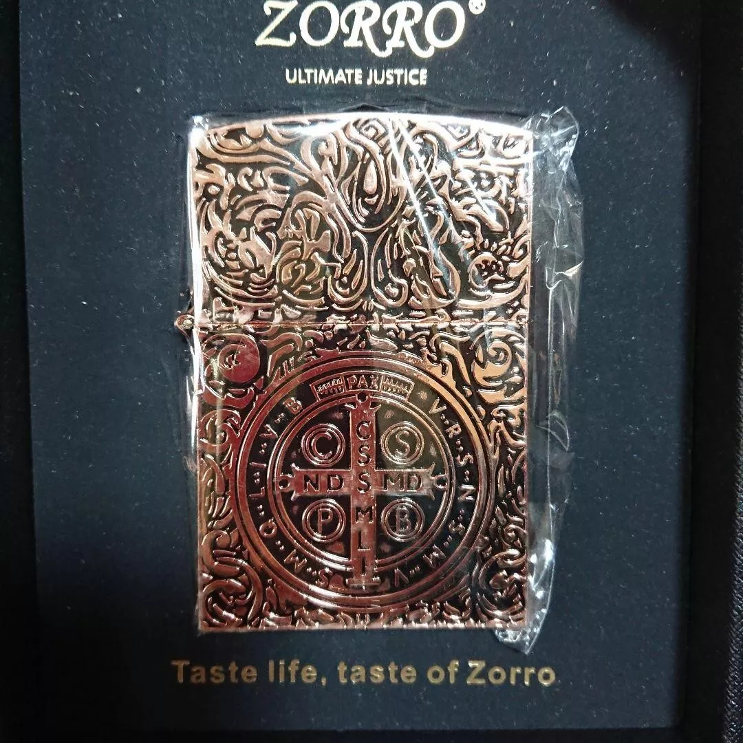 ZORRO Constantine movie replica oil lighter rose gold eBay