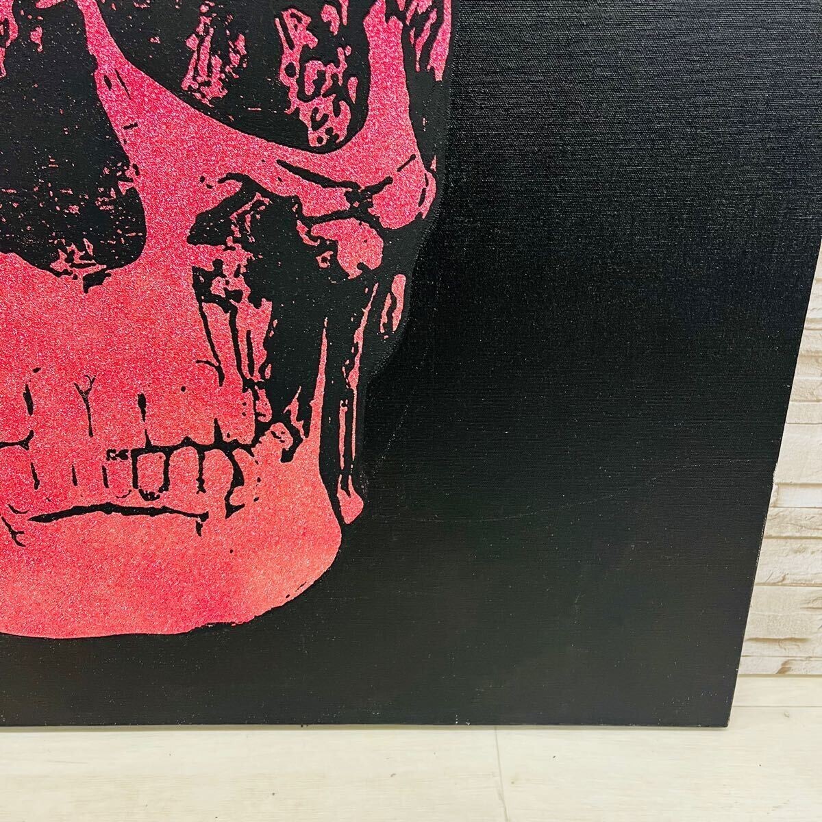 Shane Bowden - Scull Signed Original Art Painting Mixed Media on