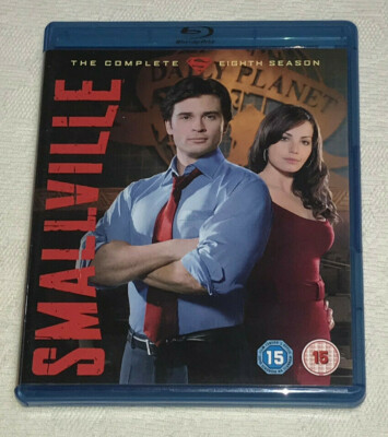 SMALLVILLE The Complete Eighth Season Disc BLU RAY Boxset
