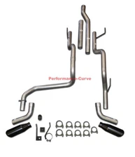 Performance Dual Exhaust Pipe Kit Fits 03-12 Dodge Ram 2500 3500 5.7 Hemi