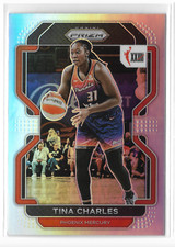 2022 Prizm WNBA Silver Prizm #159 Tina Charles Phoenix Mercury UConn Huskies
