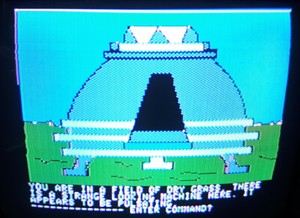 Daewoo DVQ-13H1FC 13" Retro Gaming Color TV/Monitor VHS Player/Recorder Apple II