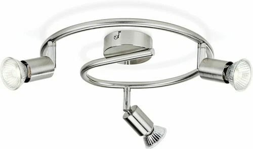 Luci a LED Philips argento in metallo per l'illuminazione da interno