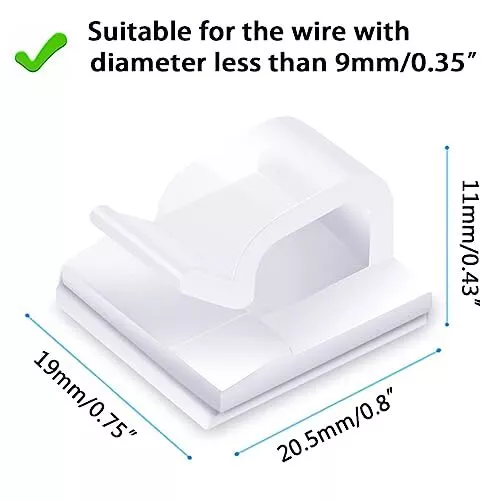 Extension 2024 cord clips