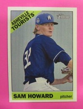 2015 Topps Heritage Minors, Asheville Tourists - SAM HOWARD