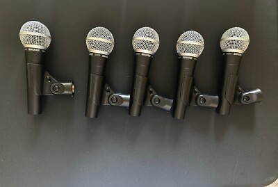 Shure SM58-LC Wired XLR Dynamic Microphone (Sold Individually Read Description)
