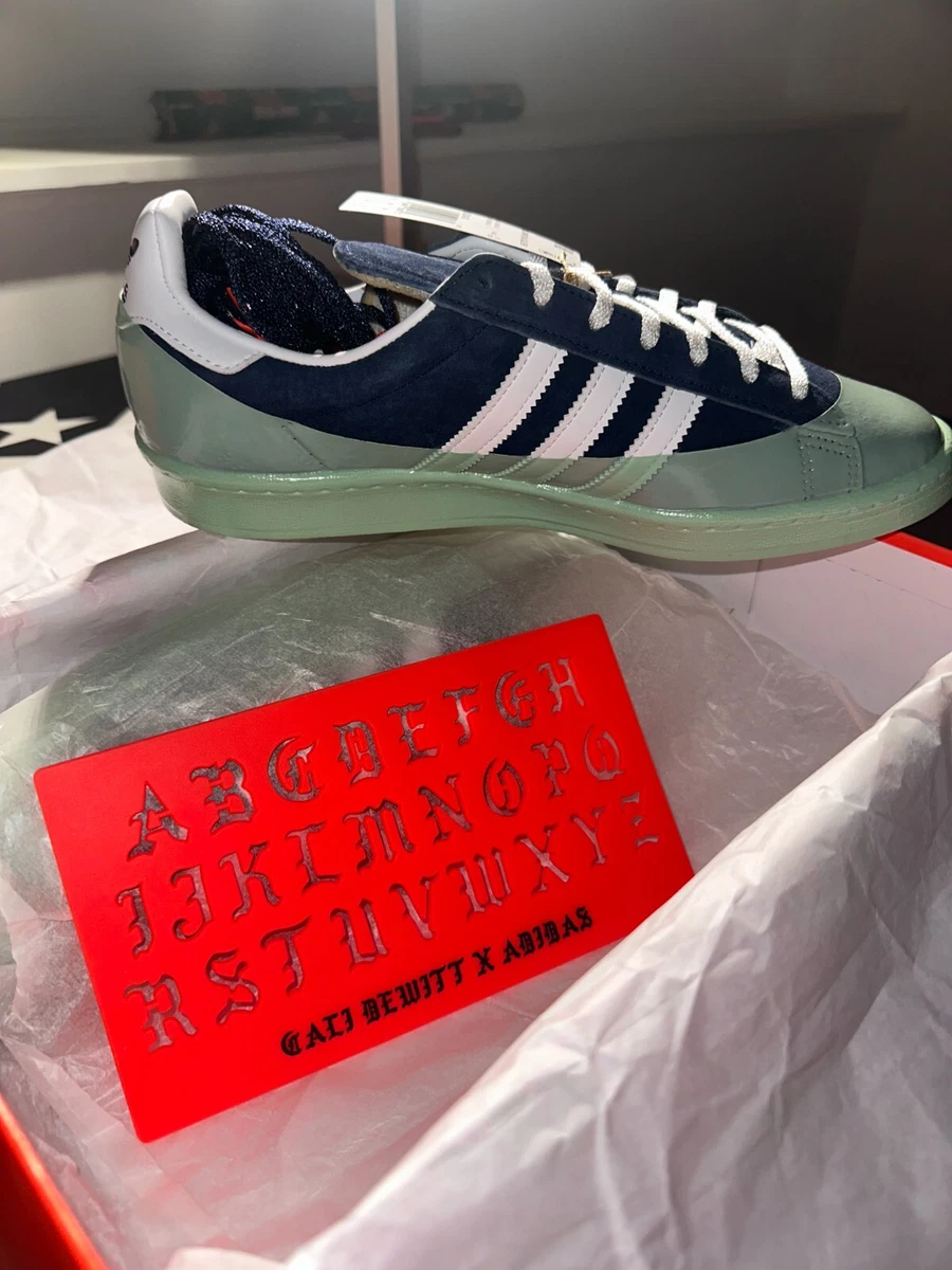 adidas gazelle silver green womens Cali Dewitt Campus 80s