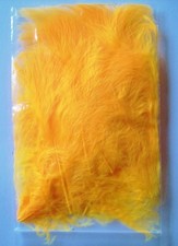 20 PACK OF MARABOU FEATHERS-CHOICE OF COLOURS AVAILABLE-FLY TYING - CARD MAKING 