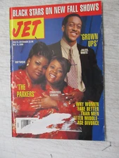 JET MAGAZINE OCTOBER 4, 1999 JALEEL WHITE MO'NIQUE COUNTESS VAUGN THE PARKERS