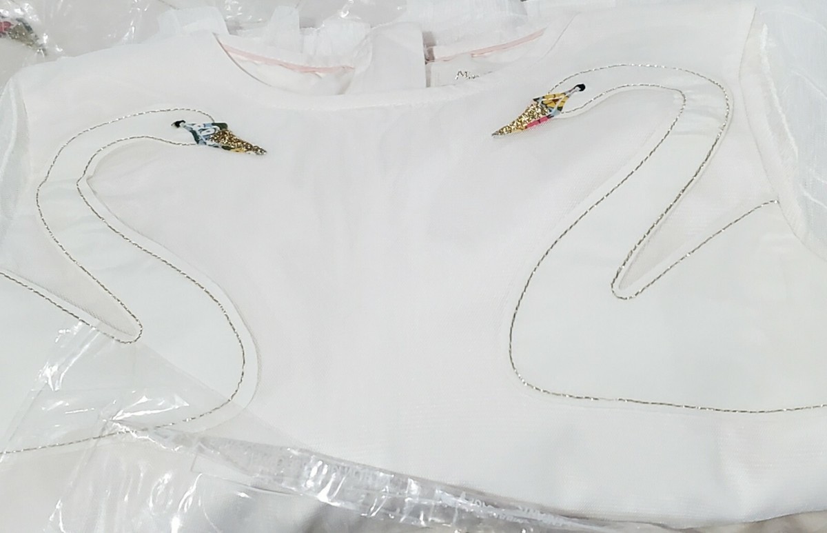 mini boden swan dress Girl's Mini Boden Kids' Swan Sequin Tulle Dress, Size 11-12Y