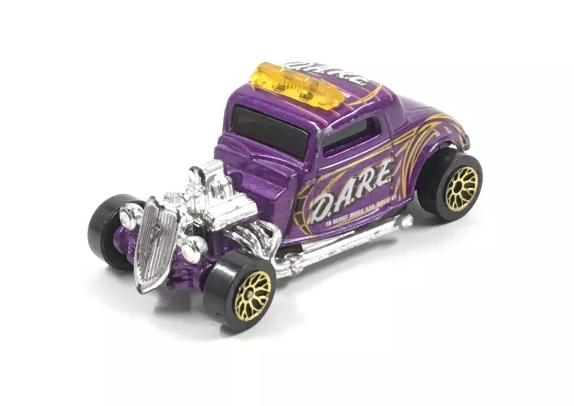 Matchbox 33 Ford Coupe D.A.R.E. Purple Loose 1:64 | eBay