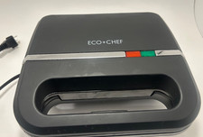 Gofrera antiadherente de cerámica serie Copper Eco+Chef probada funcionando 760W