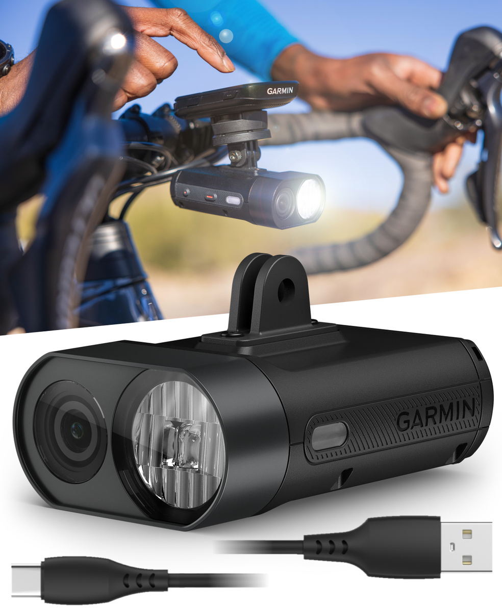 Garmin Varia Vue Cycling Headlight & 4k Camera 600 Lumens Incident