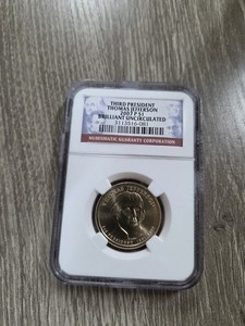 2007 D Position a Satin Finish John Adams Choice Uncirculat