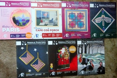 NEEDLE POINTERS (NP) Magazine - Seven (7) Issues from 2019, 2023-2024