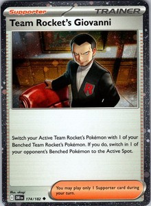 Team Rocket's Giovanni (Cosmos Holo) 174/182 Destined Rivals