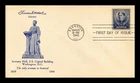 US COVER FRANCES E WILLARD FAMOUS AMERICANS FDC SCOTT 872 STATUARY HALL CAPITOL