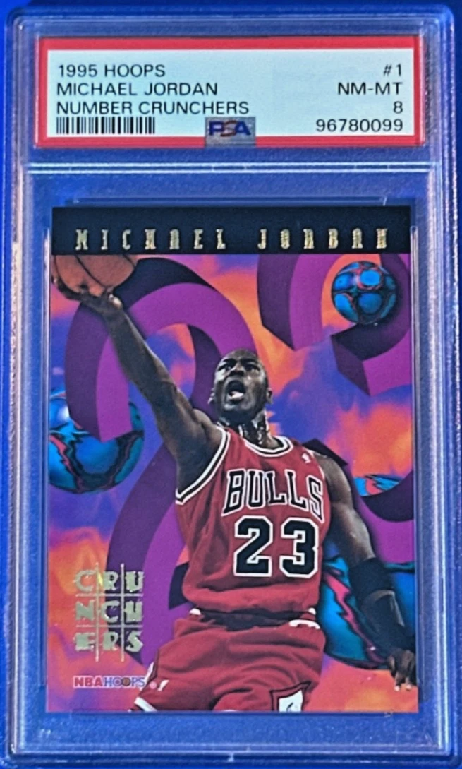 Michael Jordan Professional Sports Authenticator (PSA) Insert