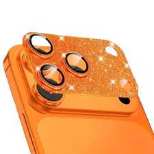 Glitter Bling Camera Lens Protector For iPhone 17 16 15 Pro Max Glass Film Cover