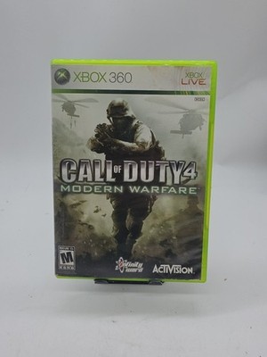 Call of Duty 4: Modern Warefare for xbox 360 Cod Cib Complete Tested Working 