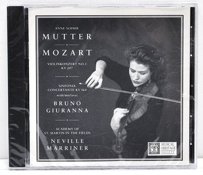 ANNE-SOPHIE MUTTER ''Mozart - Violin Concerto No. 1''     CD   NEW / SEALED